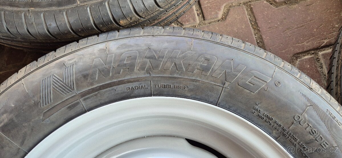 Plechové disky Citroen DS Fantomas 165/80r15 Letní Nankang - 14