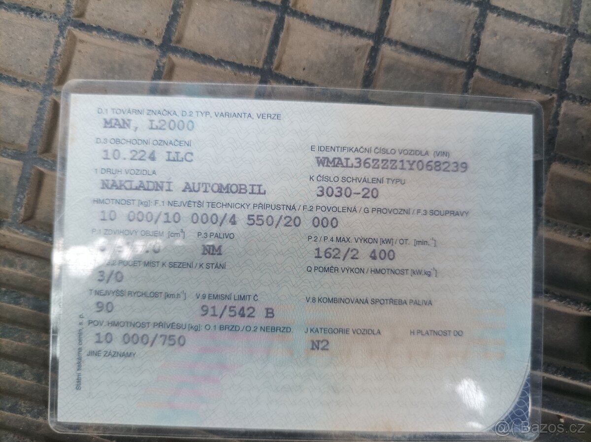 Hákový nosič kontejnerů MAN 10.224 Meiler - 14