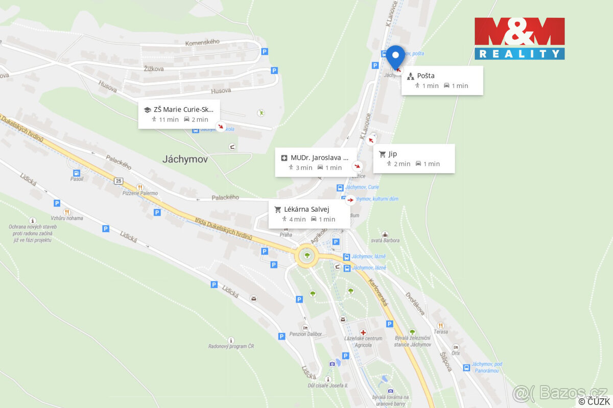 Prodej bytu 1+kk, 36 m², Jáchymov, ul. K Lanovce - 14