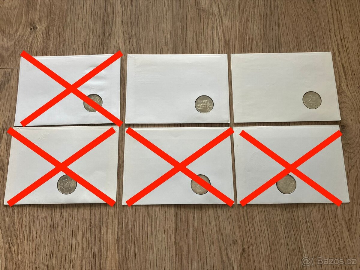 Numismatické mincovní dopisy Československo Slovensko mince - 14