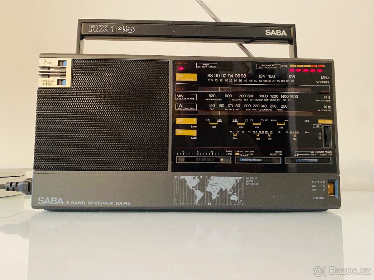 Rádio Saba RX 145, rok 1992 - 14