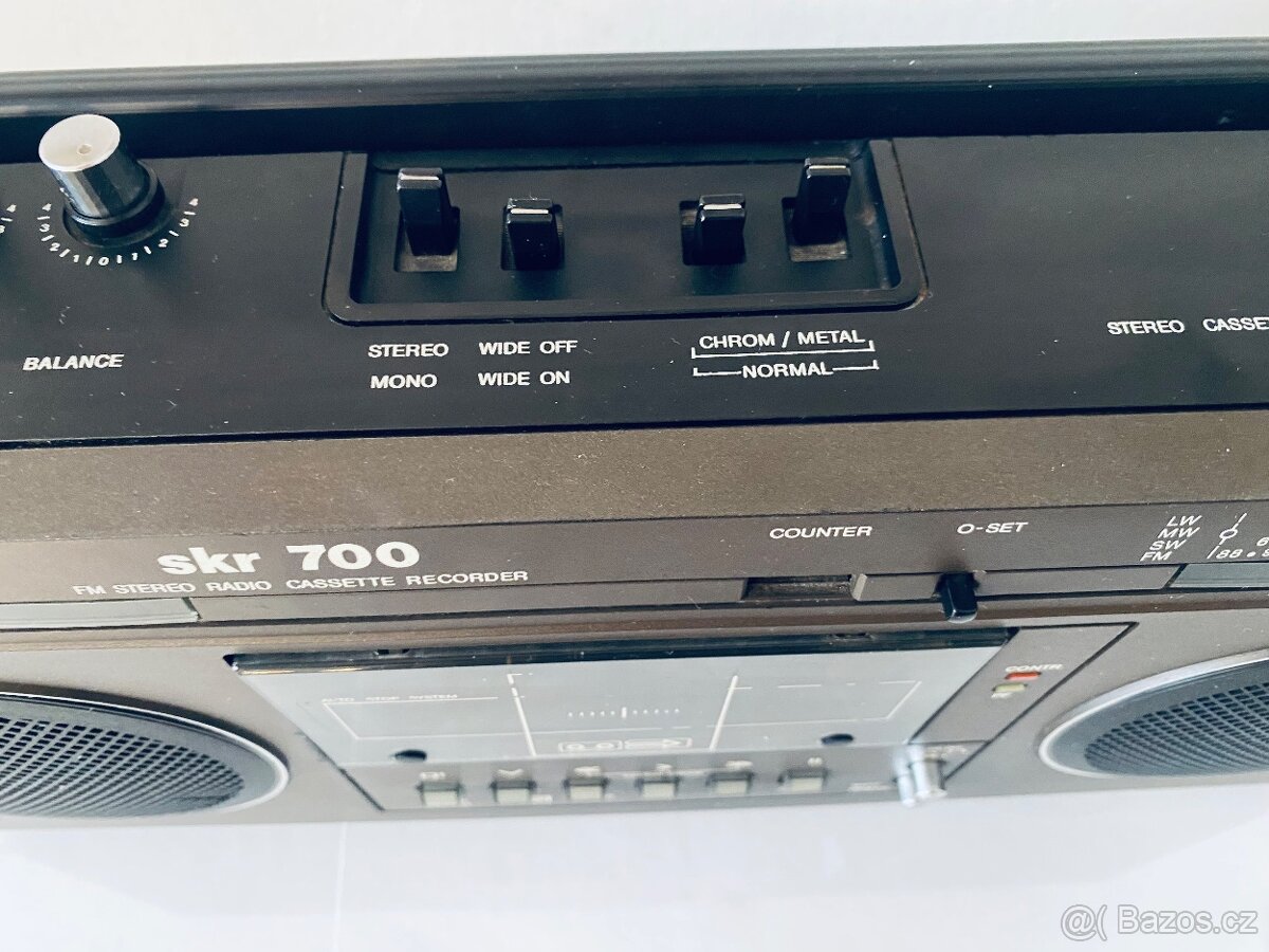 Radiomagnetofon RFT SKR 700, rok 1987 - 14