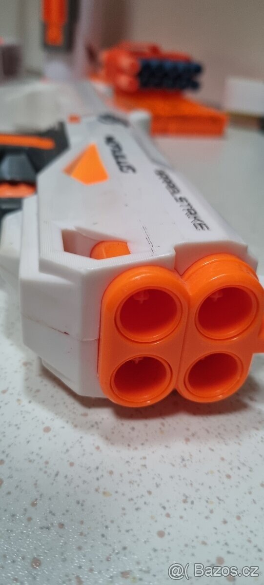 Nerf MODULUS 3V1 - elektrokulomet+brokovnice+vzduch nástavec - 14