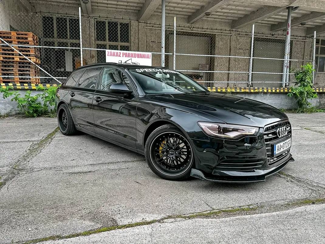 LIPKO LIPO SPOJLER AUDI A6 A7 pod predný NARAZNIK - 14