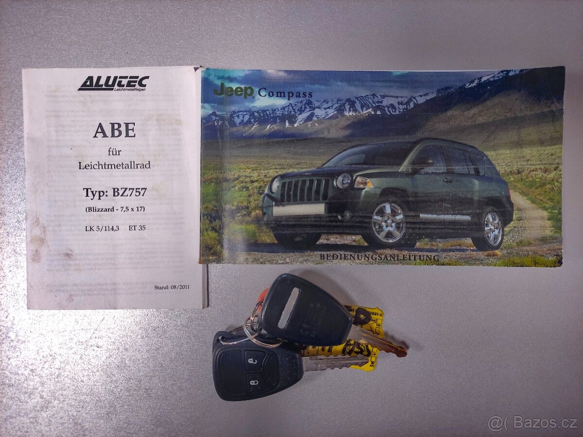 JEEP COMPASS 2.4i VVT 4x4 SPORT,125KW,ALU,ZÁVĚS,MANUÁL - 14