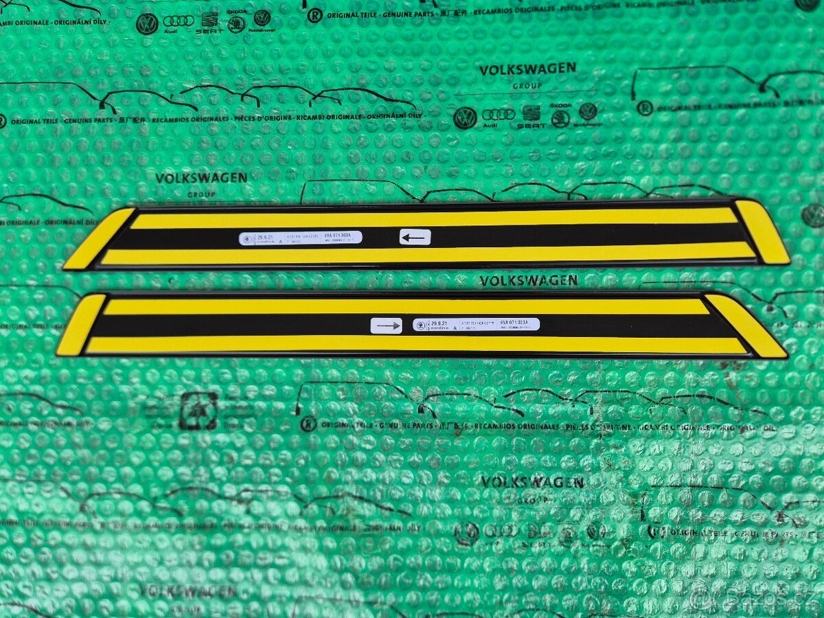 Škoda Fabia ozdobné prahové lišty 6VA071303A - 14