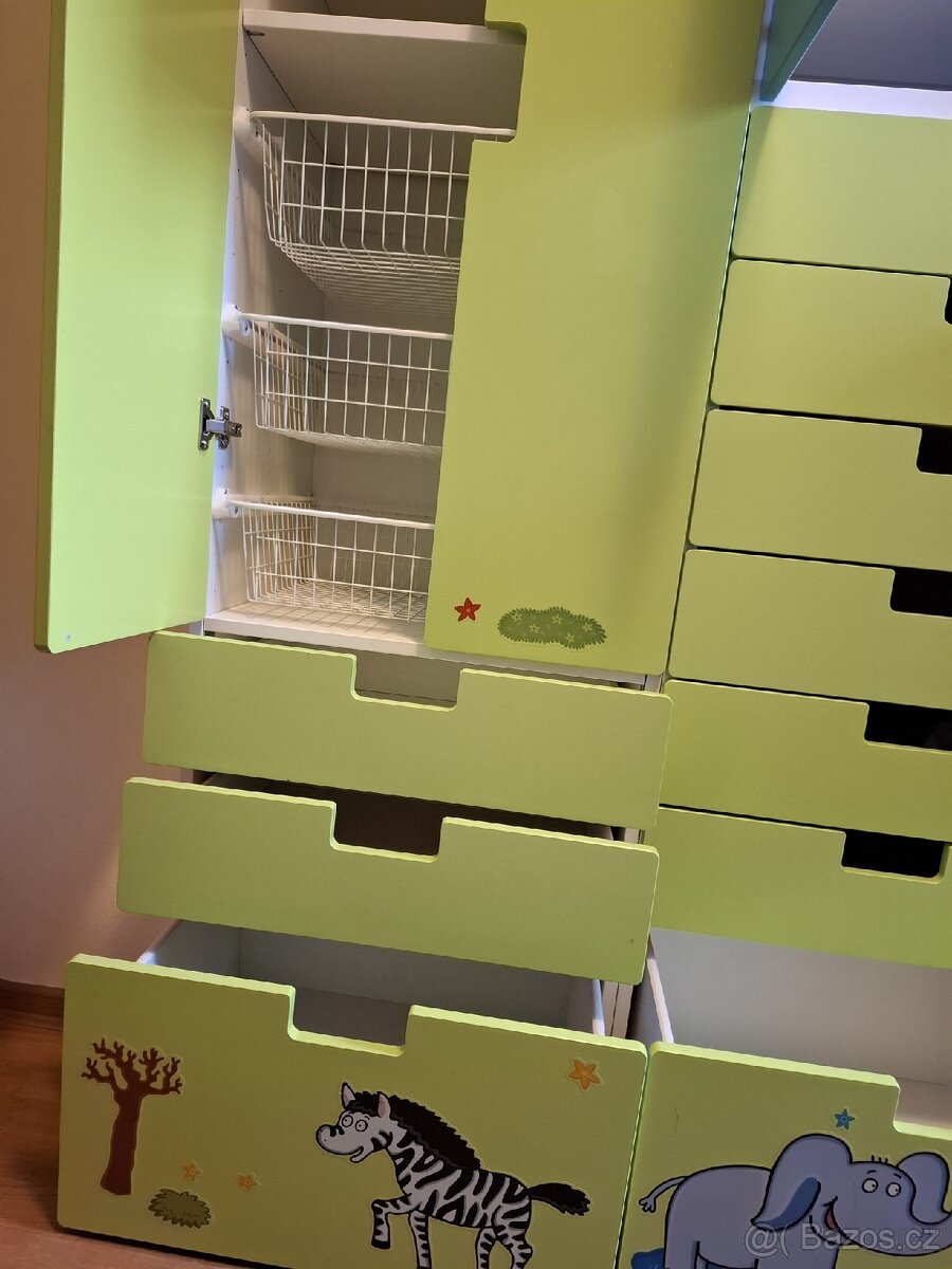 Dětské skříně ikea stuva - 14