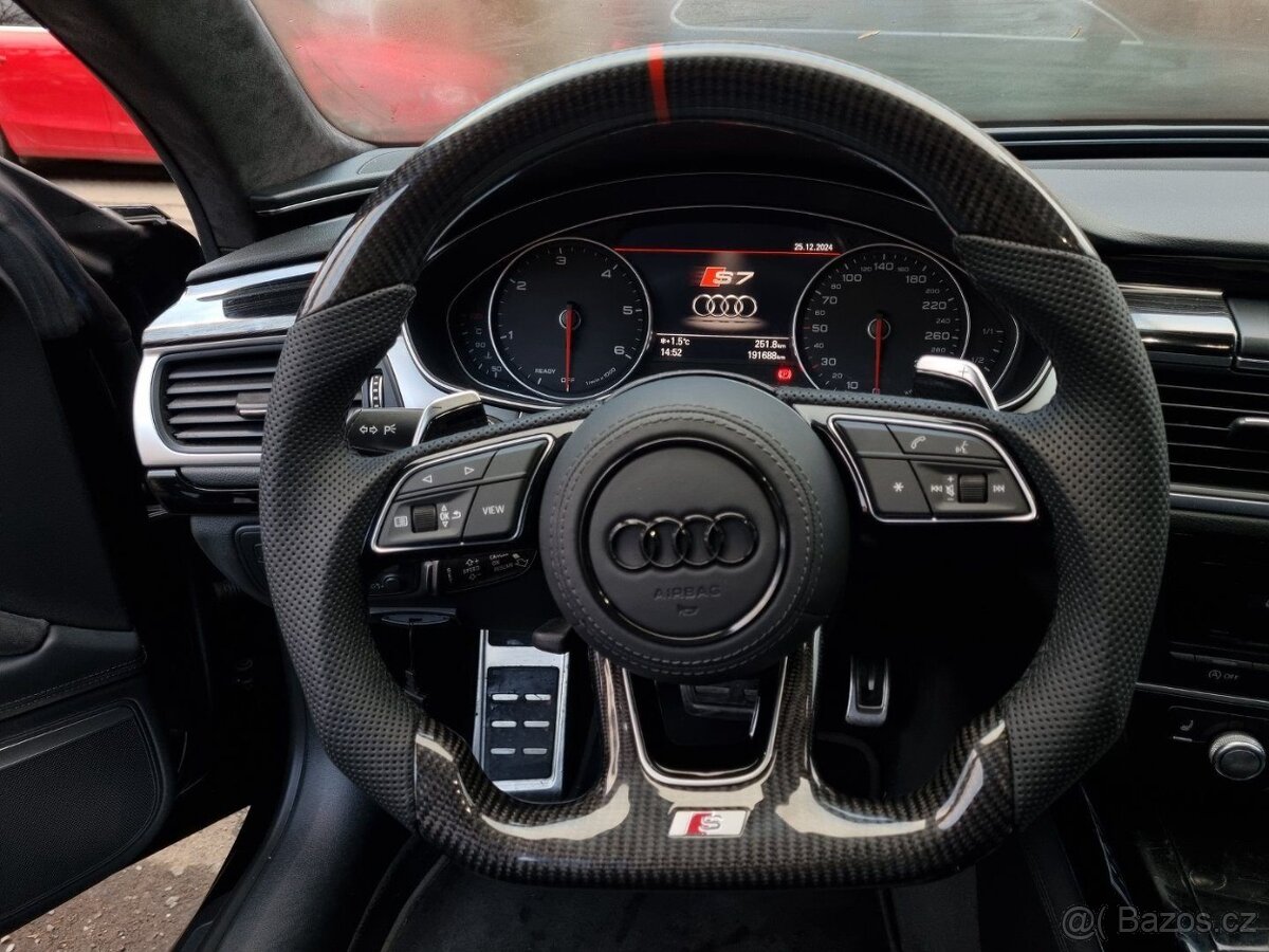 VYHRIEVANY VOLANT AUDI / KARBÓN SPORTOVY ZKOSENY - 14