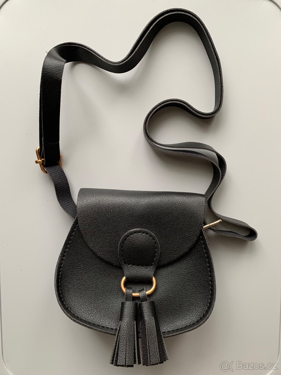 Nová kožená světle růžová dětská kabelka Minnie - 14