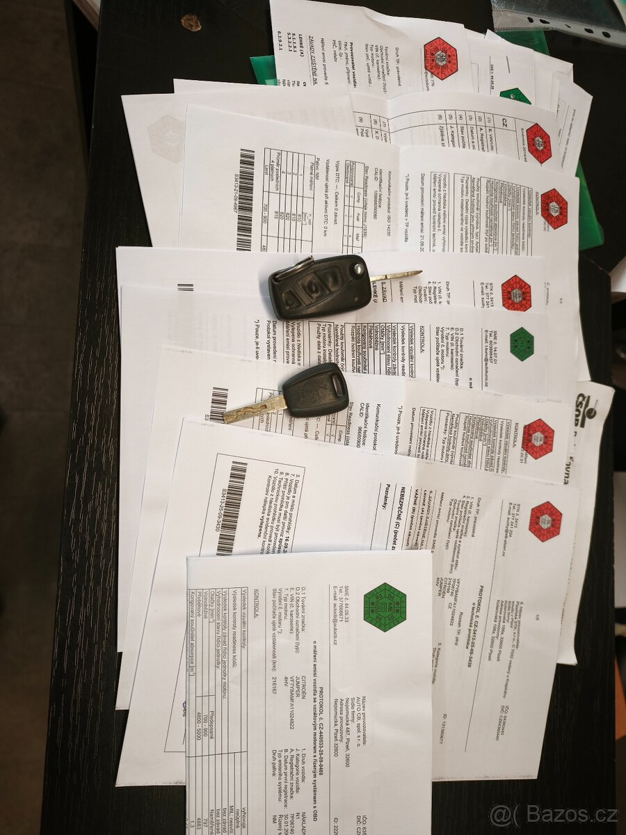 Citroën Jumper, 2.2 (74 kw), verze bez DPF - 14