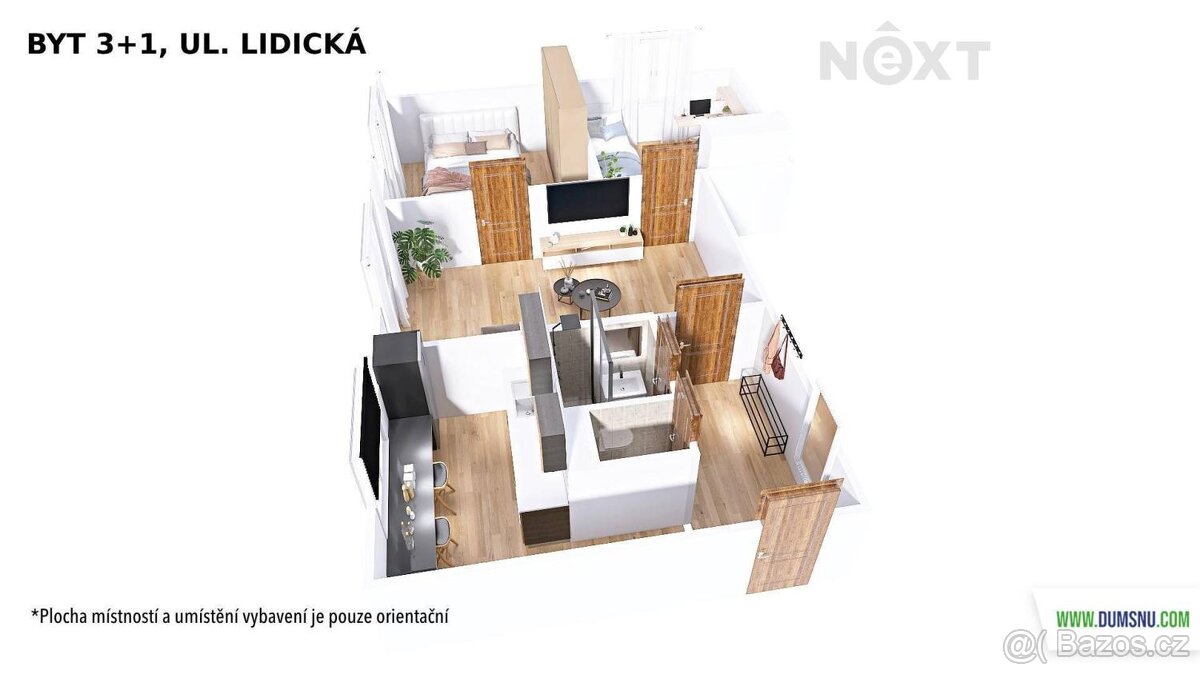 Pronájem byt 3+1, 68㎡ - 14