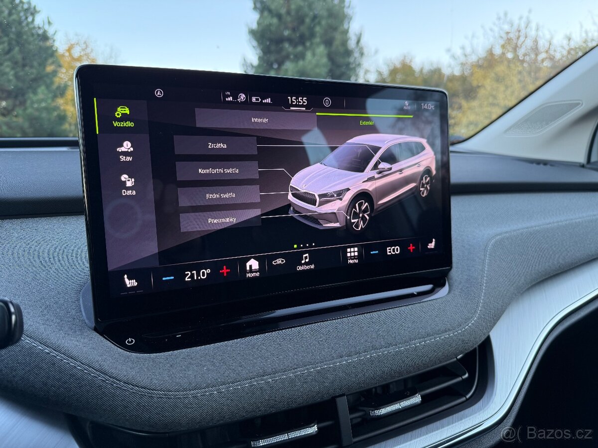 Enyaq 80 Loft, 150 kW, SoH 91%, tažné - 14