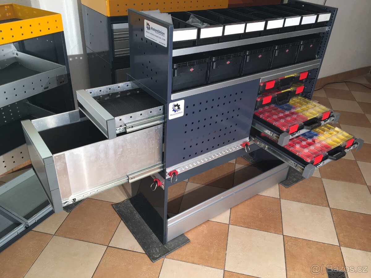 Würth Regále do úžitkových vozidiel Trafic T6 Custom - 14