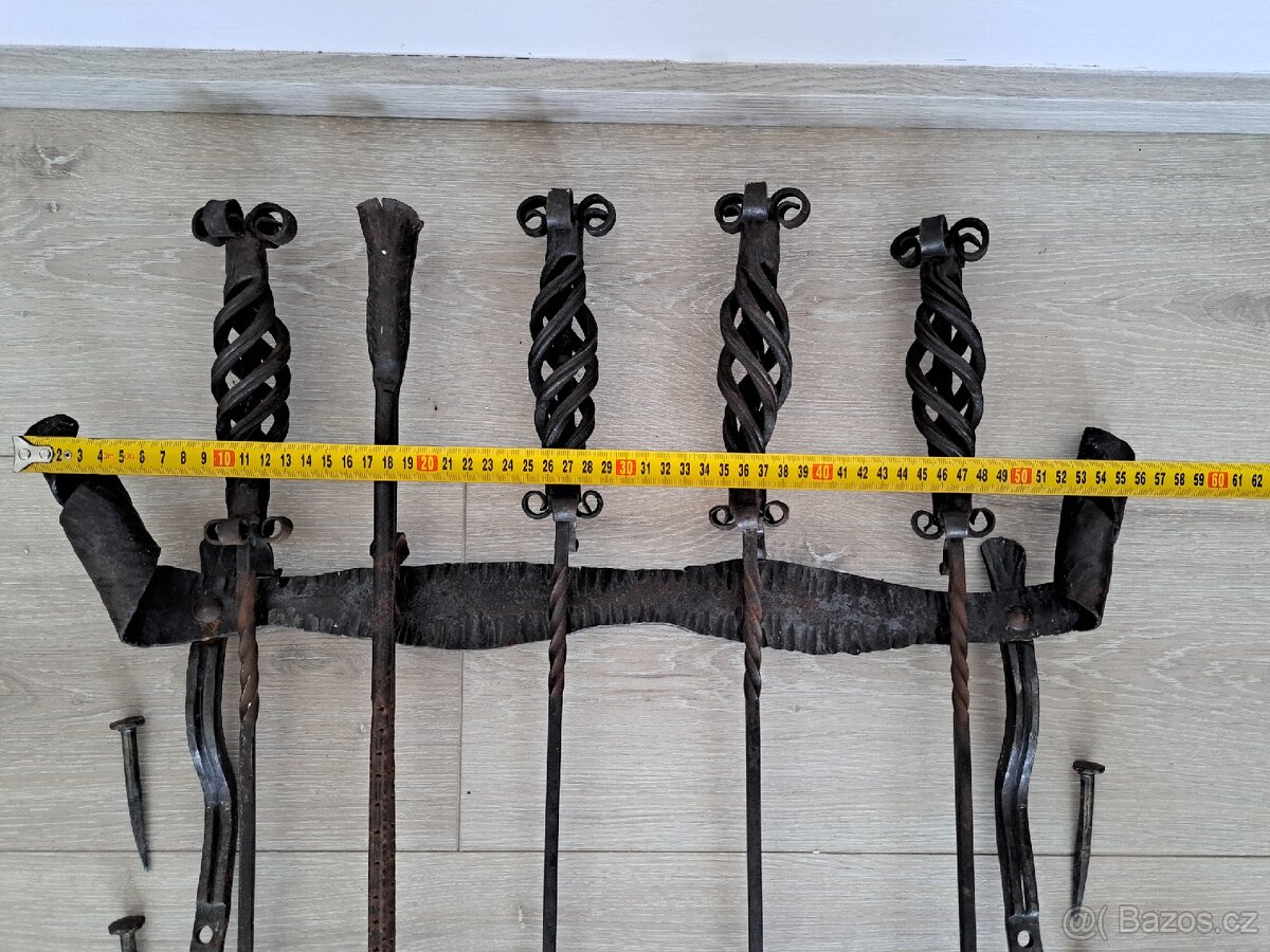 Krbové nářadí - ručně kované - 14