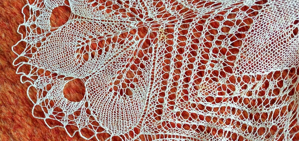 Retro dečky krajkové - háčkované či paličkované - 14