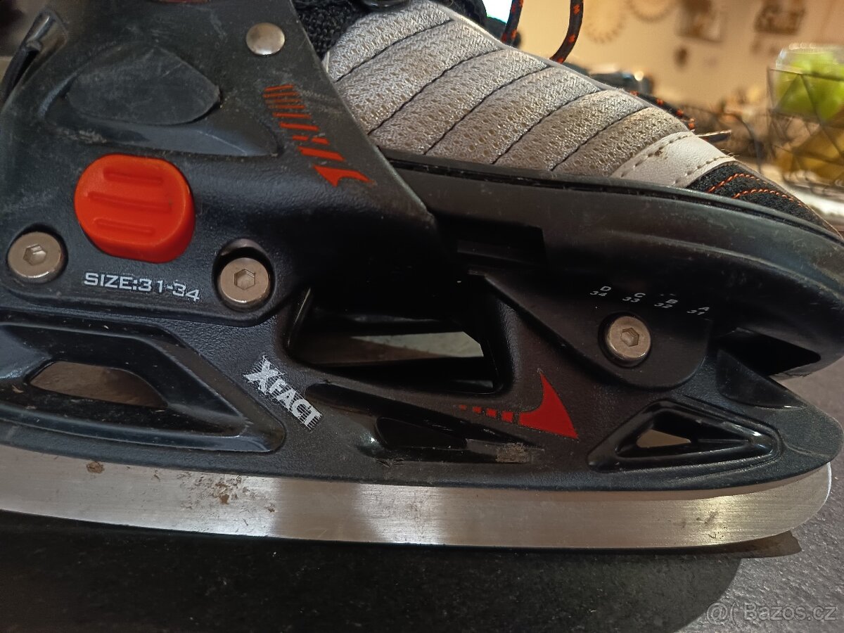 Dětské posuvné brusle na led velikost 31-34 - 14