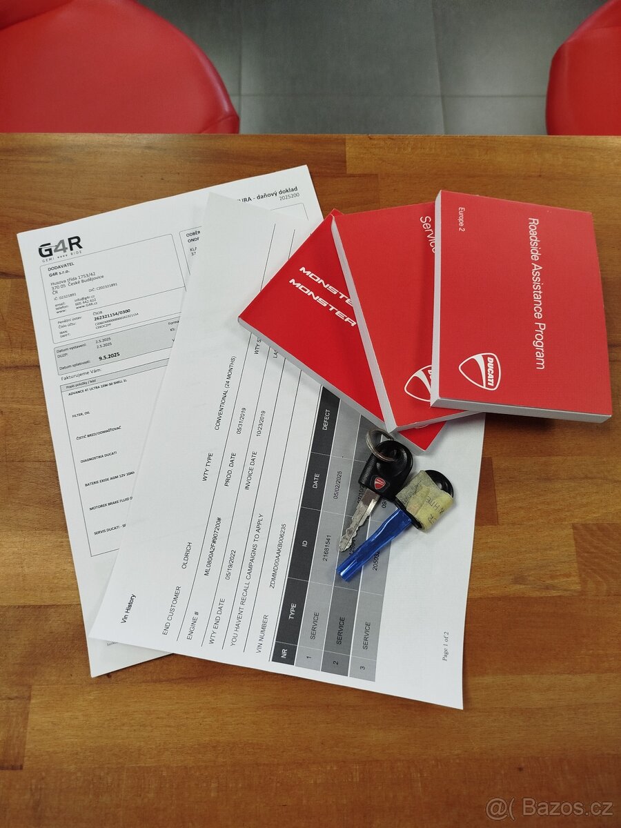 Ducati Monster 797, 1. MAJITEL, NOVÝ V ČR, POUZE: 5 264 KM - 14