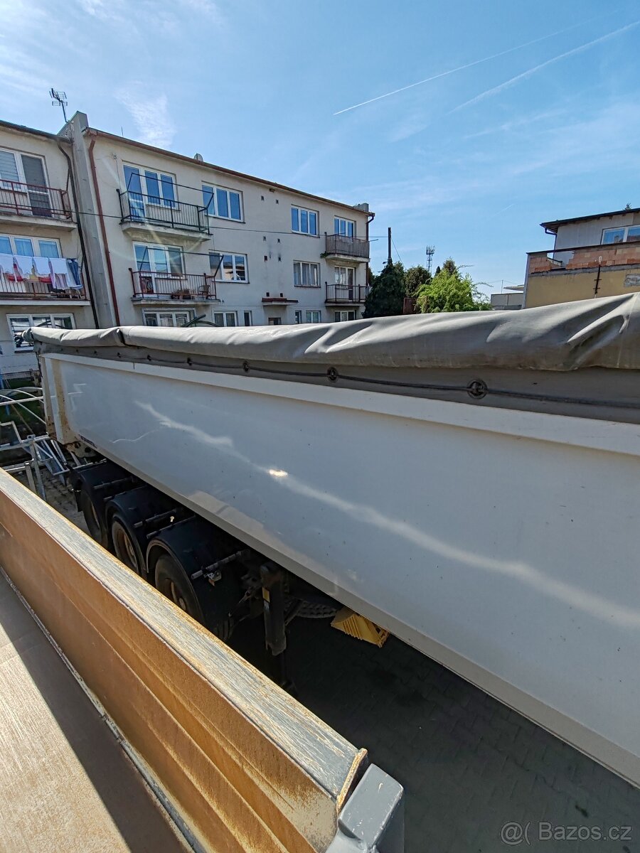 Tahač MAN TGA 18.440 4x2 + sklopná vana SCHMITZ SKI 24 - 14