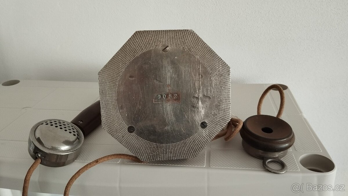 Historický krásný starý telefon GRAMMONT. Doprava v ceně - 14