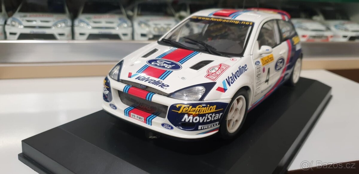 Ruzne druhy Ford Focua wrc 1:18 rally ,otviraci raritni kusy - 14