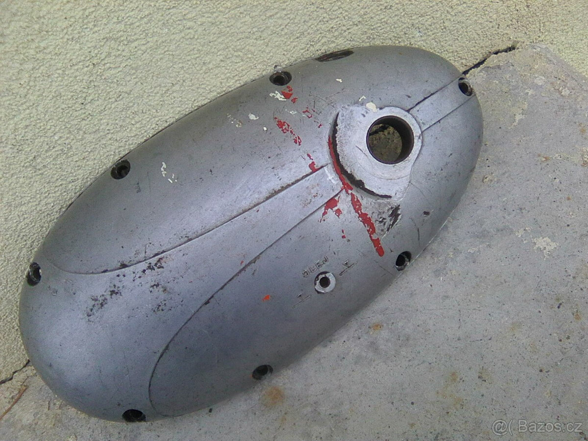 Jawa-čz 175/356-podsedlové plechy,kryty reflektoru a motoru. - 14