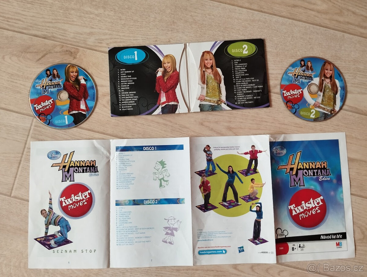 Hannah Montana taštička thermo + povlak + hra Twister - 14