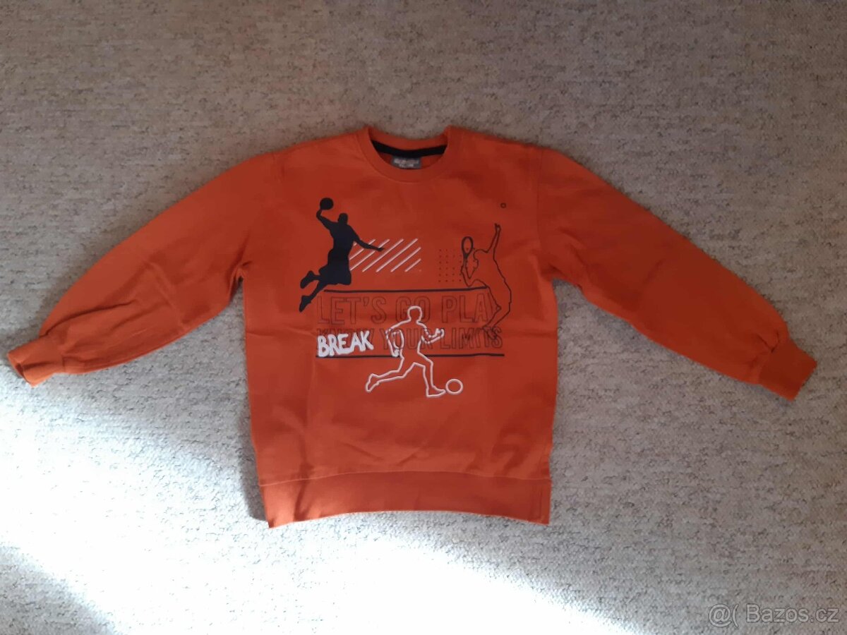 CHLAPECKÁ MIKINA VEL.134-140 - 14