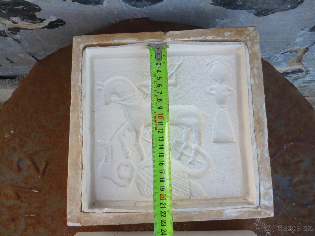 Soubor historických forem na kachle - 14