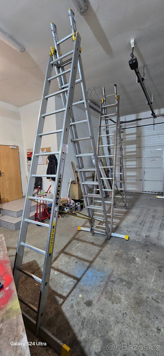 Žebříky a schůdky ALVE + držáky žebříků - 14