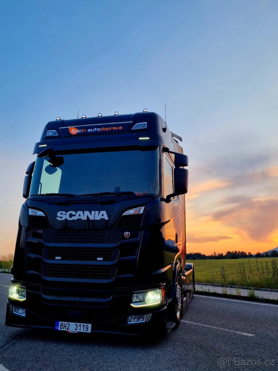 SCANIA S450 + SCHMITZ (lowdeck) - 14