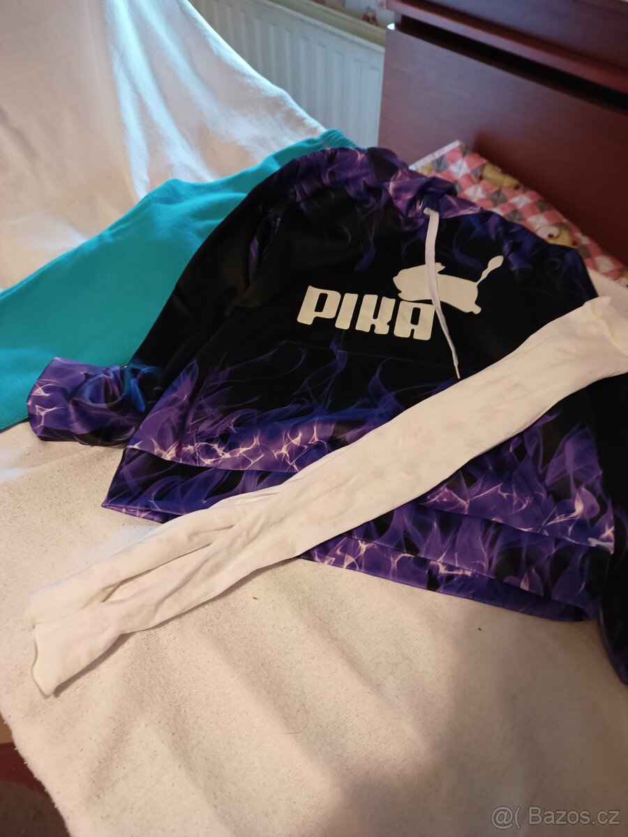 Prodám set dívčího oblečení 110/116 - 14