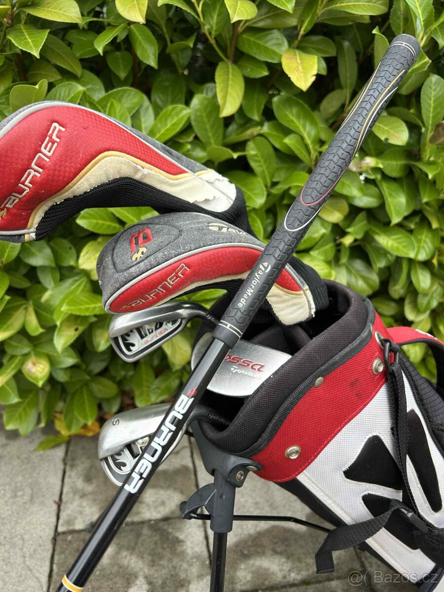 Prodám dětský golfový set Taylor Made Burner, 7-10 let - 14