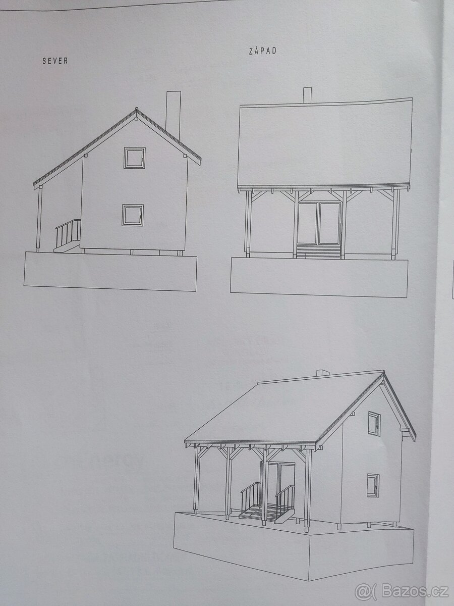 Prodám projekt na dřevostavbu - domek, chata - 14