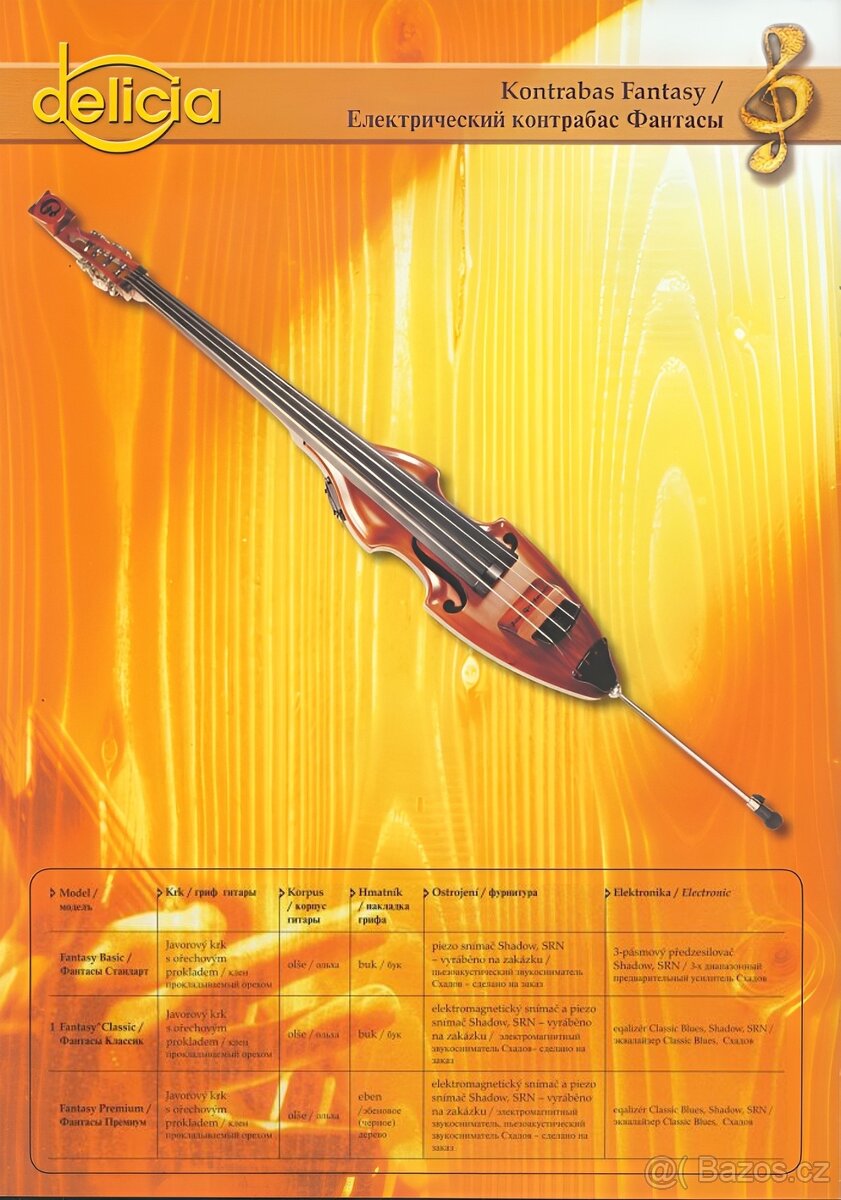 El. kontrabas DELICIA Fantasy (ELPRO-DELICIA Hořovice, 2004) - 14