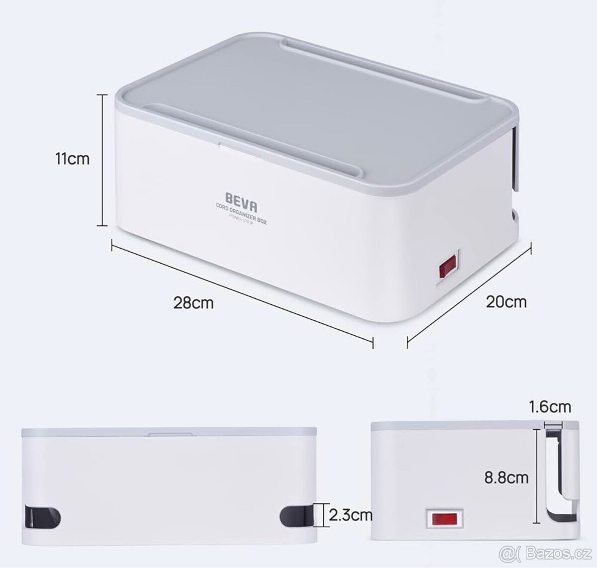 BEVA ochranný box se zásuvkou - 14