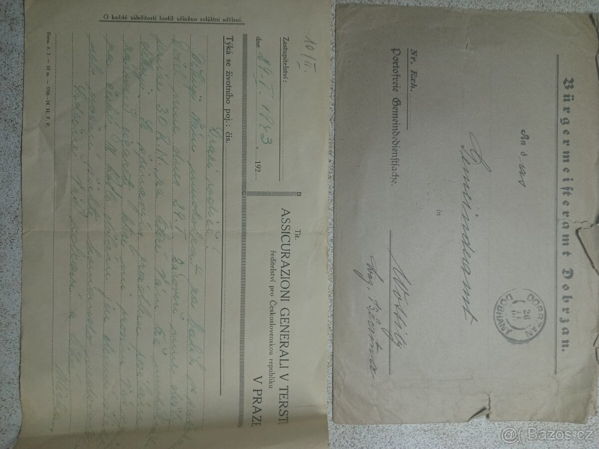 Mix pohlednic a obálek plus dokumenty - 14