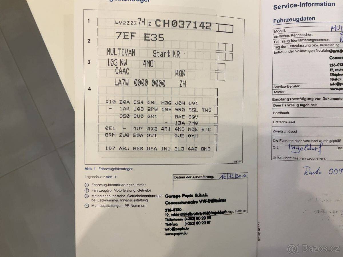 VW Multivan T5 2.0TDI 103kW,4x4,120 t.km,Serviska. - 14