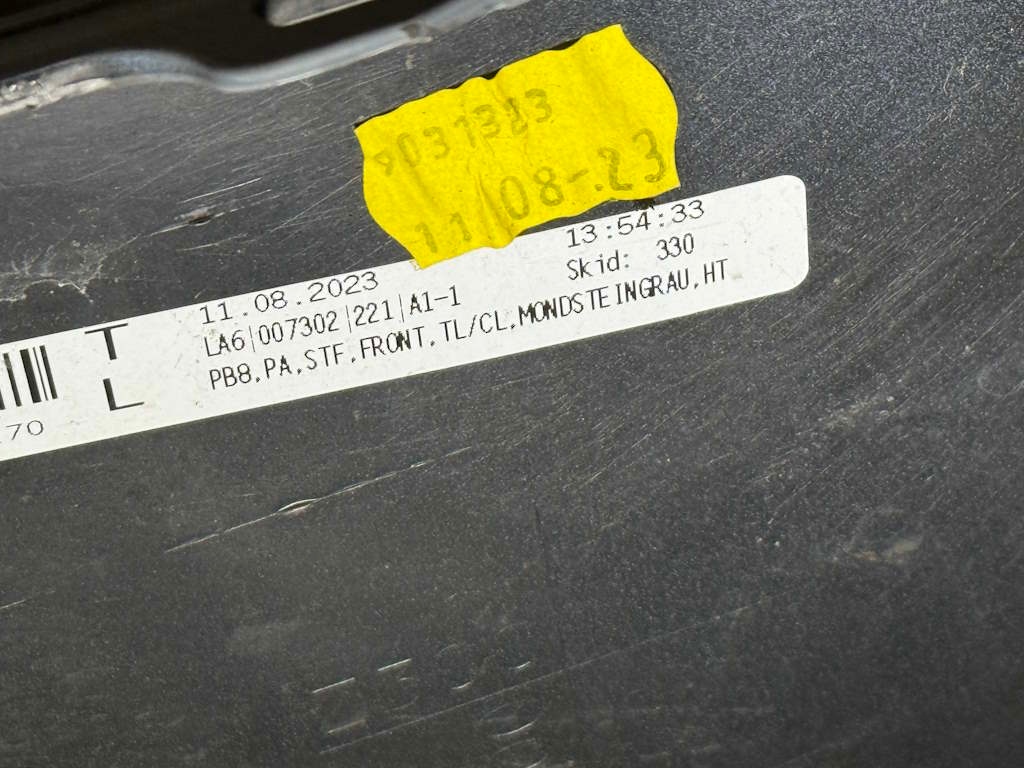 VW PASSAT B8 FACELIFT - náraznik 4xPDC - LA7C - 3G0807221E - 14