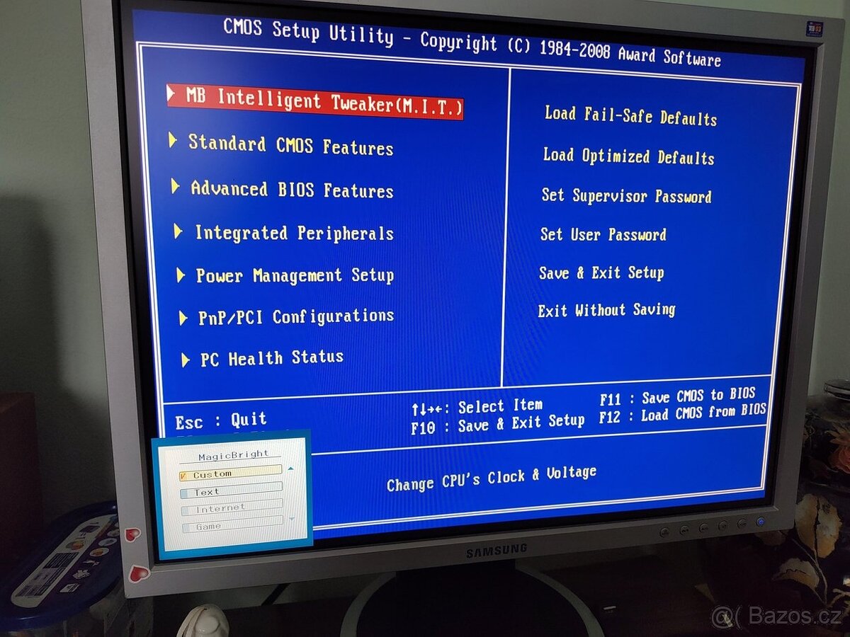 PC soc.775, C2D E7600, monitor - 14