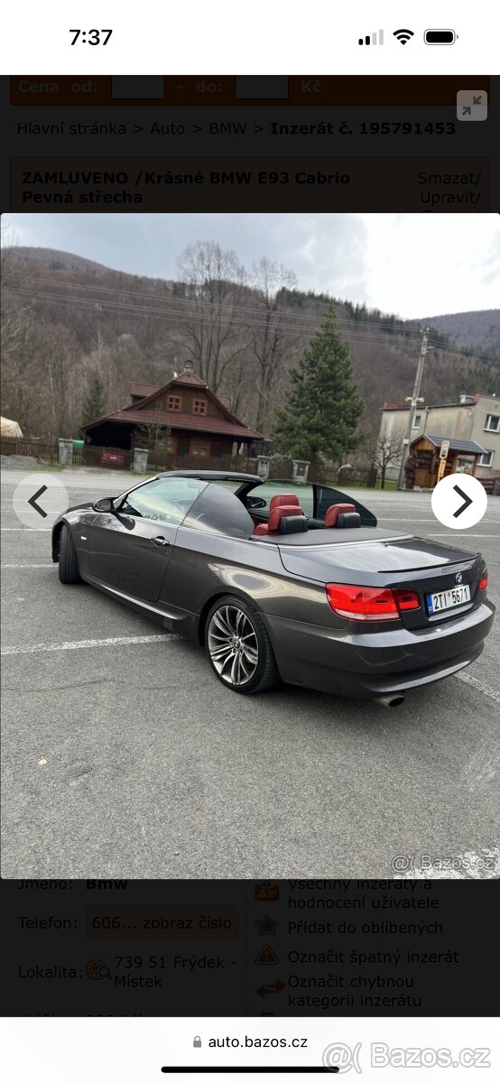 BMW e93 320i cabrio - 14