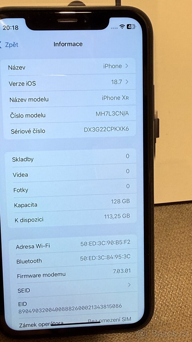 iPhone XR 128GB, bat. 96% + sluchátka beats3,stojan,obal - 14