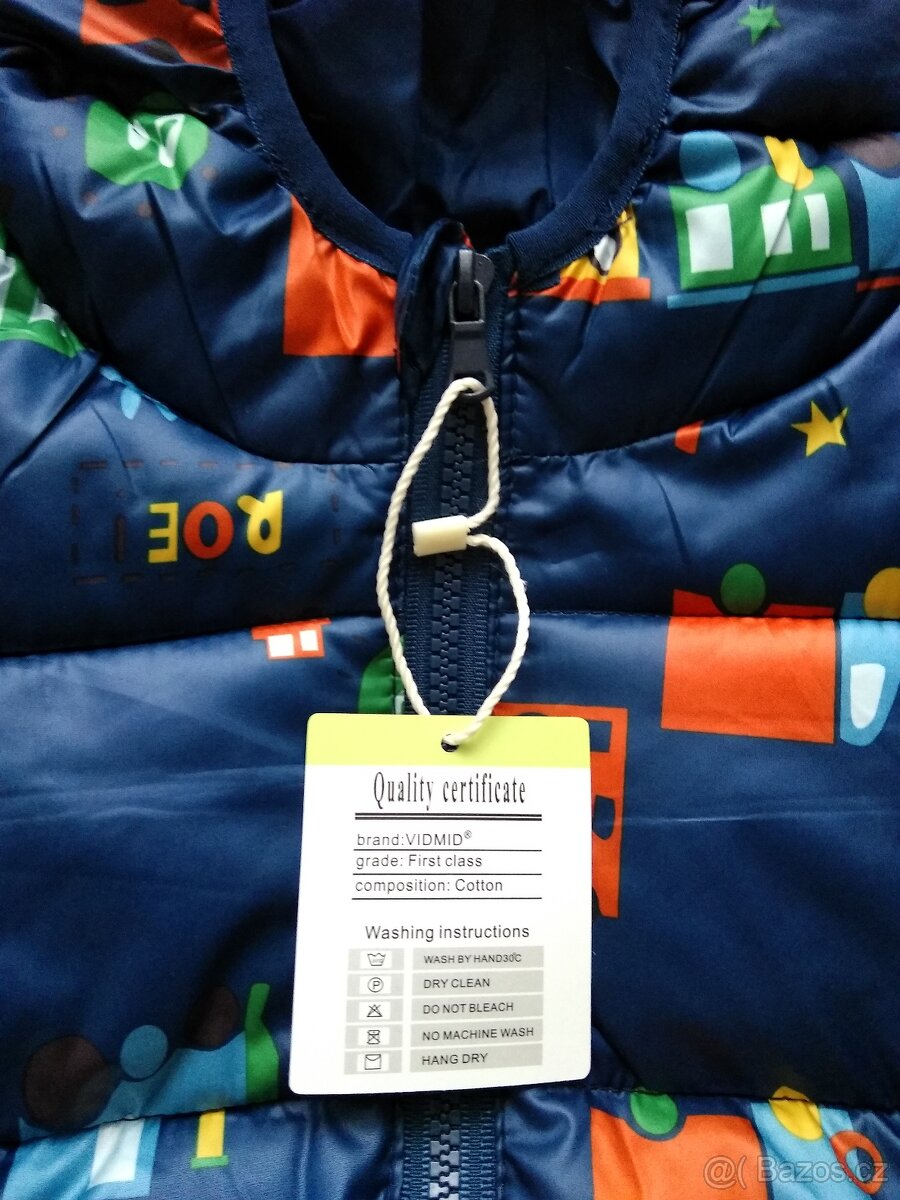 Nová podzimní bunda autíčka, 86/92 - 14