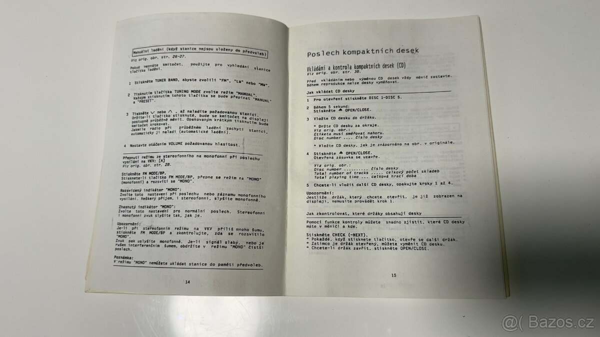 Panasonic SA-CH74 HiFi věž - 14