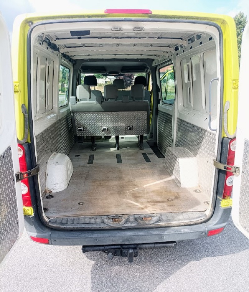 VW Crafter TDI, 100 kW, 12/2007,8 míst,tažné,PDC - 14