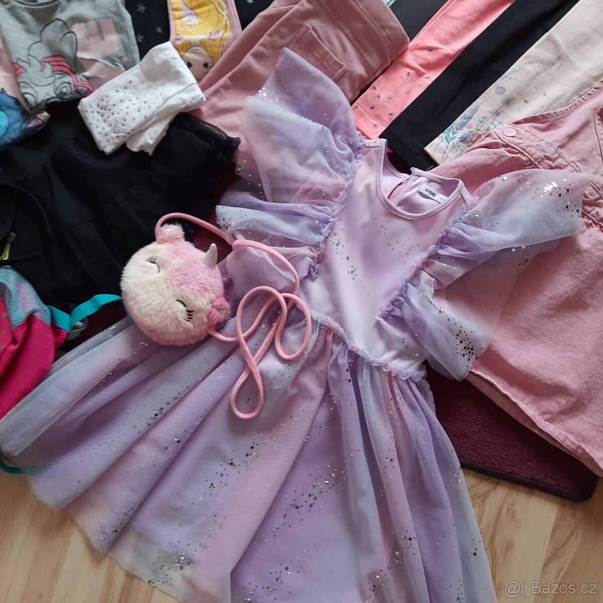 Dívčí balík do školky, vel.110/116, cca 33ks - 14