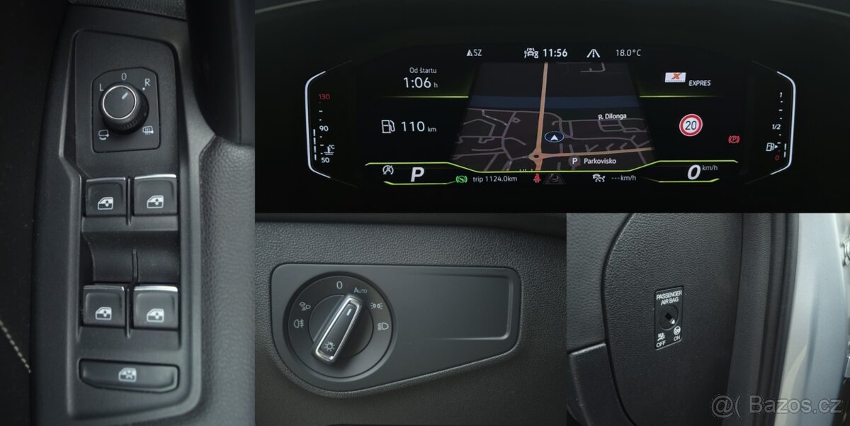 1,5 TSI R-LINE, DSG, výhrev. čelné sklo, servisované - 14