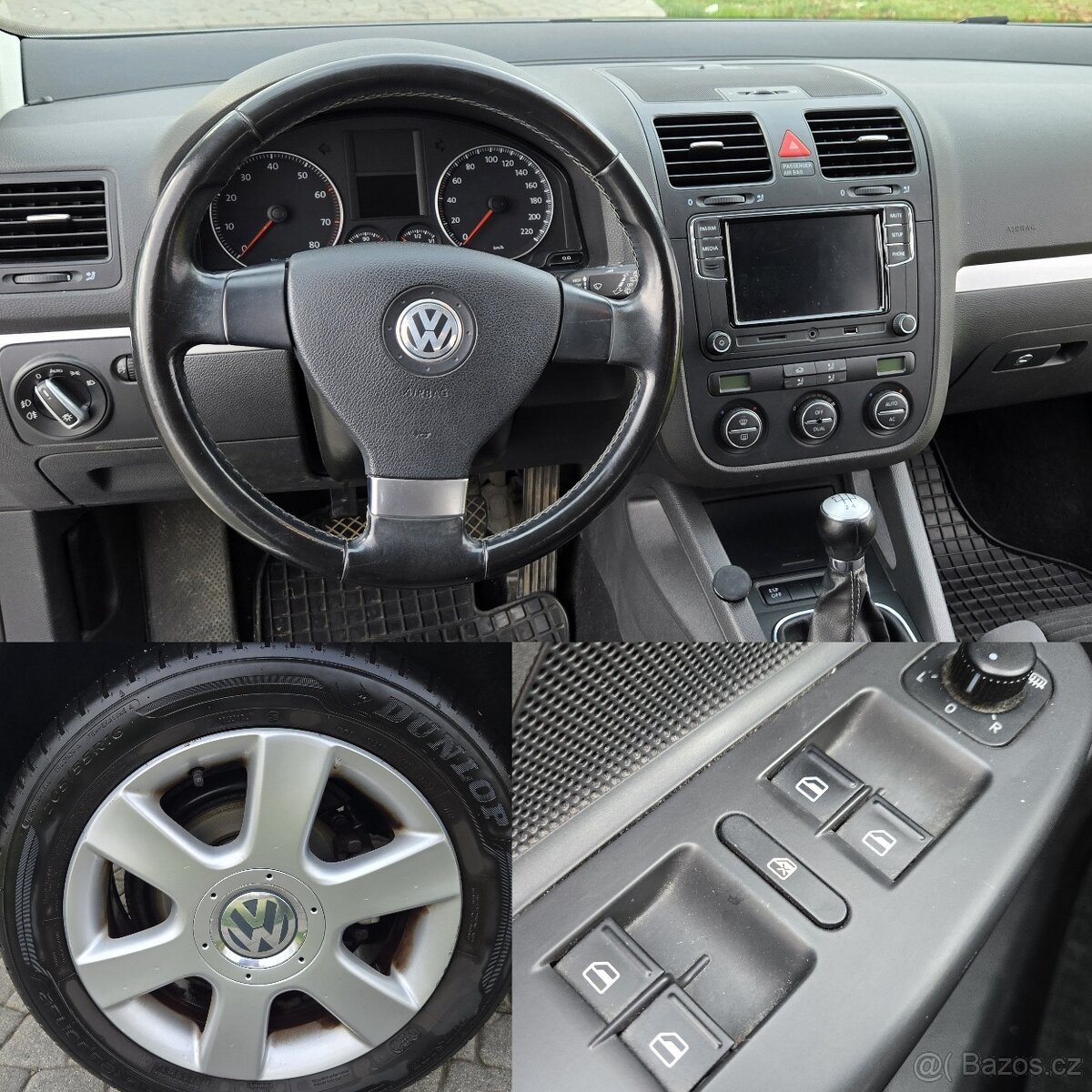 VW GOLF V 1,4 16v 59 kW / 80 PS TABLET, KLIMA, ALU, TOP - 14