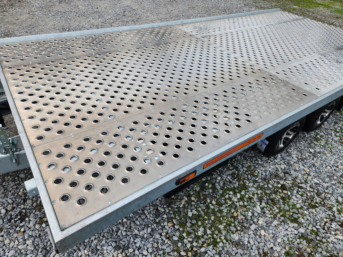 Sklopka hydraulika, ALU plocha 450x210cm, 2700/680kg, výbava - 14