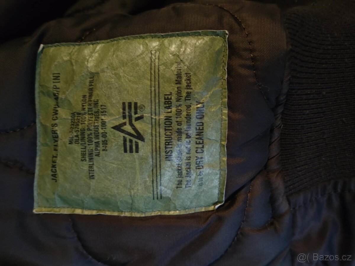 BUNDA CWU 45/P PILOTKA ALPHA INDUSTRIES XL - 14