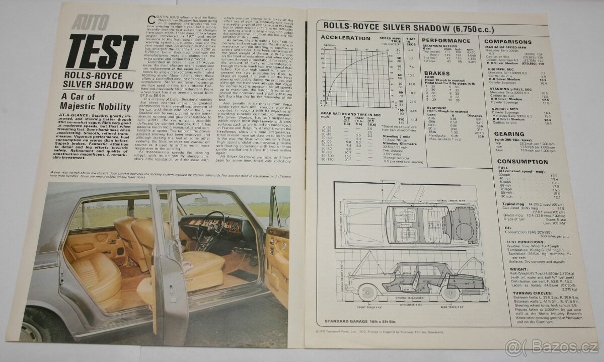 Prospekty Rolls-Royce Silver Shadow (1972/1977) - 14